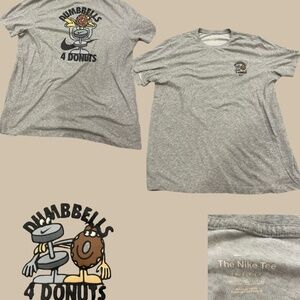 Men's XL Dumbbell 4 Donuts Tee